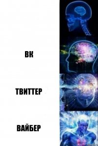  ВК ТВИТТЕР ВАЙБЕР