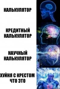 Калькулятор Кредитный калькулятор Научный калькулятор хуйня с крестом что это