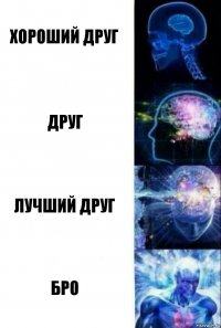 Хороший друг Друг Лучший друг Бро