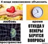 откуда у Венеры берутся вопросы