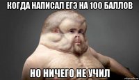 когда написал егэ на 100 баллов но ничего не учил