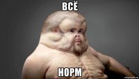 всё норм