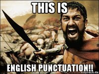 this is english punctuation!!