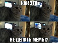 как это не делать мемы?