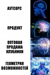 аутсорс продукт оптовая Продажа клубники Геометрия возможностей