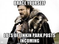 brace yourself lots of linkin park posts incoming