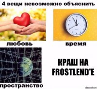 Краш на FrostLend'e