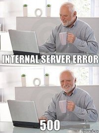 Internal Server Error 500