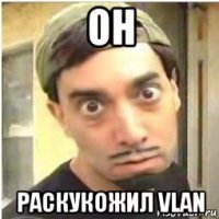 он раскукожил vlan