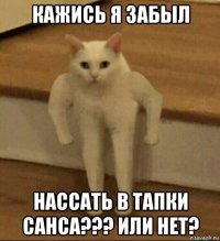 кажись я забыл нассать в тапки санса??? или нет?