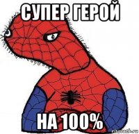 супер герой на 100%