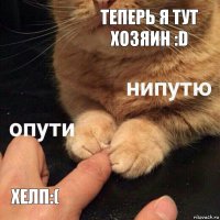 ТЕПЕРЬ Я ТУТ ХОЗЯИН :D хелп:(