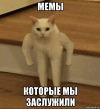 мемы которые мы заслужили