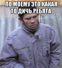 по моему это какая то дичь ребята 