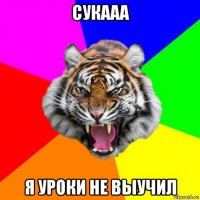 сукааа я уроки не выучил