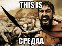 this is средаа