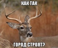 как так город строят?