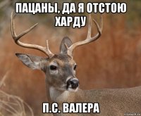 пацаны, да я отстою харду п.с. валера