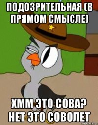 подозрительная (в прямом смысле) хмм это сова? нет это соволет