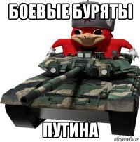 боевые буряты путина