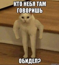 кто небя там говоришь обидел?