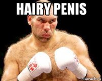 hairy penis 