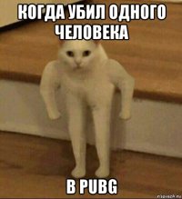 когда убил одного человека в pubg