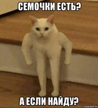 семочки есть? а если найду?