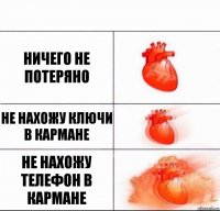 Ничего не потеряно Не нахожу ключи в кармане Не нахожу телефон в кармане