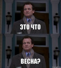 это что весна?