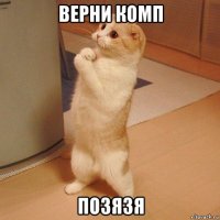 верни комп позязя