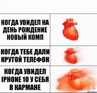 Когда увидел на день рождение новый комп Когда тебе дали крутой телефон Когда увидел Iphone 10 у себя в кармане