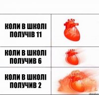 Коли в школі получів 11 Коли в школі получив 6 Коли в школі получив 2