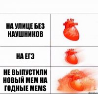 на улице без наушников на егэ не выпустили новый мем на Годные Mems