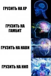 Грузить на ХР Грузить на Гамбит Грузить на НАВИ Грузить на НИП