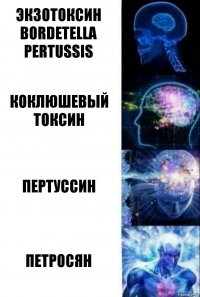 экзотоксин Bordetella pertussis Коклюшевый токсин Пертусcин ПЕТРОСЯН