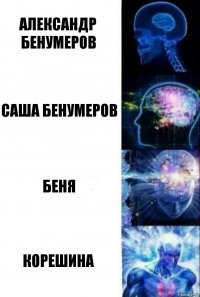 Александр Бенумеров Саша Бенумеров Беня КОРЕШИНА