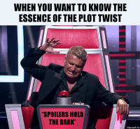 when you want to know the essence of the plot twist *spoilers Hold the Dark*