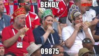 bendy 09875