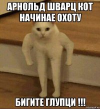 арнольд шварц кот начинае охоту бигите глупци !!!