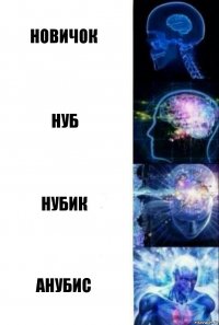 новичок нуб нубик анубис