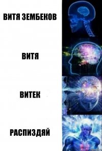 Витя Зембеков Витя Витек Распиздяй