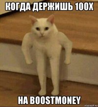 когда держишь 100х на boostmoney