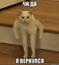 чи да я вернулся