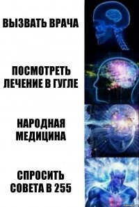 Вызвать врача Посмотреть лечение в гугле Народная медицина Спросить совета в 255