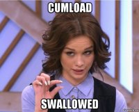cumload swallowed