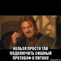  нельзя просто так подключить сишный протобуф к питону