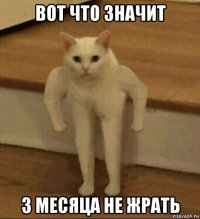 вот что значит 3 месяца не жрать