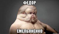 федор емельяненко