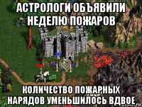 астрологи объявили неделю пожаров количество пожарных нарядов уменьшилось вдвое